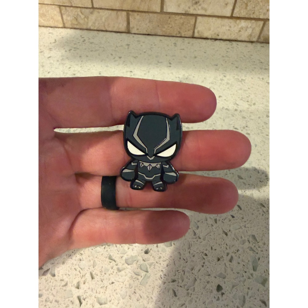 Black Panther Enamel Pin Animation Theme